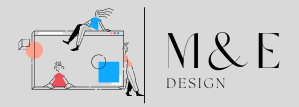 Logo de M&E DESIGN